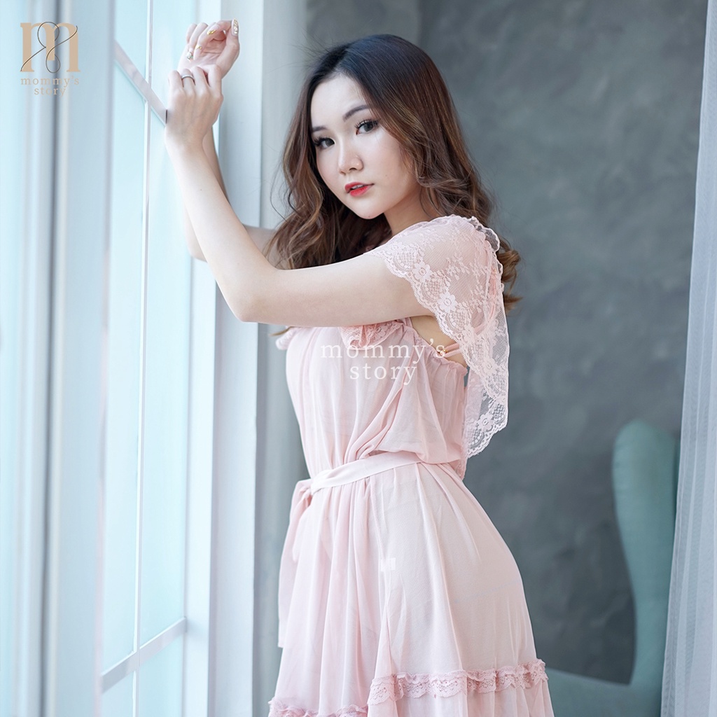 Baju Tidur Wanita Dewasa Lingerie Sexy Hot Pakaian Tidur Lingerie Seksi Setelan Wanita Baju Dinas Depan Suami Sleepwear Gstring Baju haram  Termurah Baju Malam Pertama Bikini Kekinian Terbaru Bisa Cod LR10-6