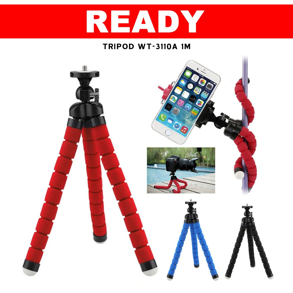 Tripod spider tripod kamera/Tripod handphone/tripod hp/tongsis  tripod/holder u tripod/tripod cotton-2