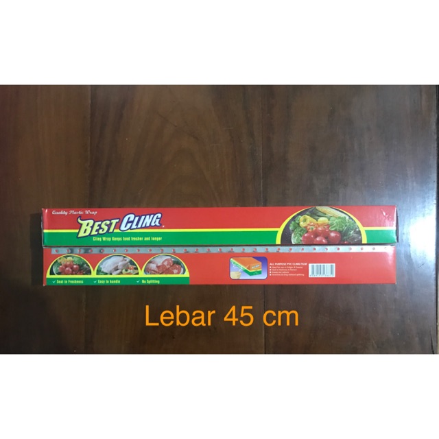 

Plastik Wrap Wrapping Wraping bestcling best cling buah 45 cm 45cm