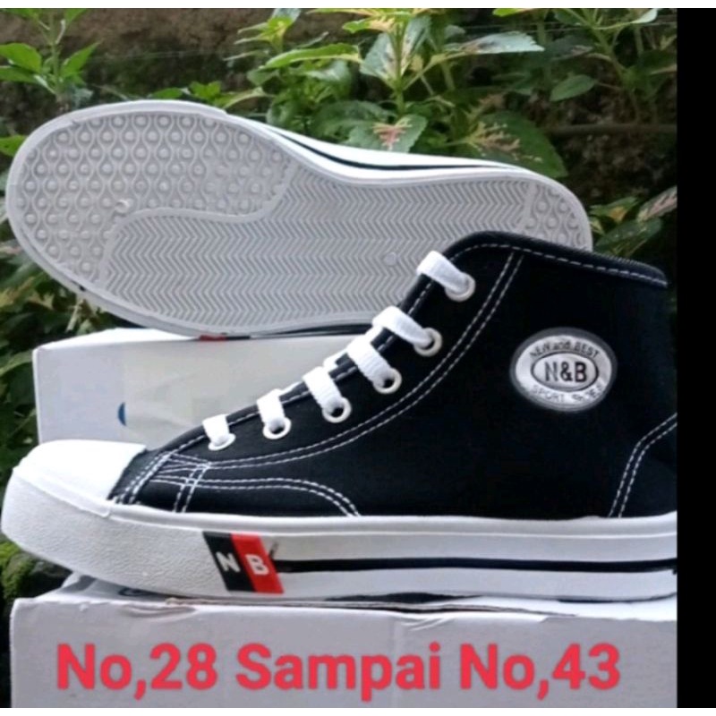 sepatu sekolah NB terlaria bot ukuran 28-43