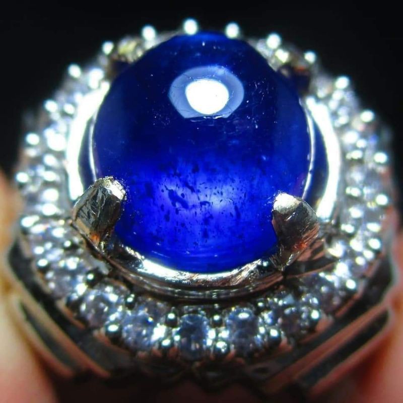 ROYAL BLUE SAPPHIRE SRILANKA CEYLON KRISTAL