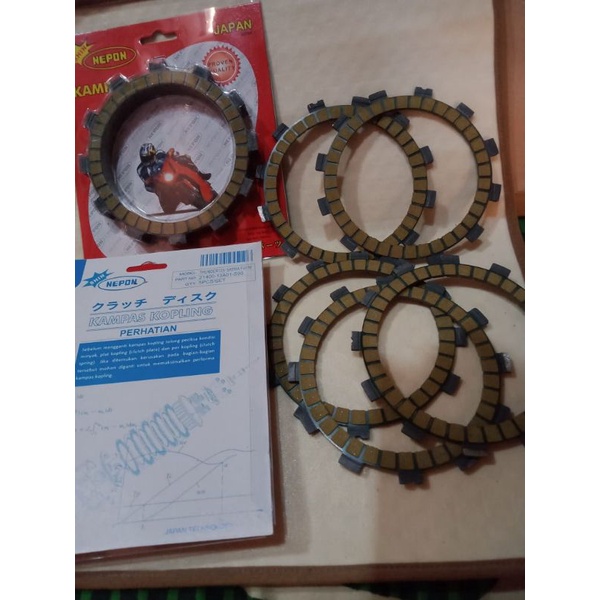 kampas kopling satria fu nepon racing
