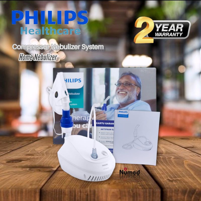 Philips Home Nebulizer / Philips Respironics Home Nebulizer / Alat Inhalasi Bantu Pernafasan
