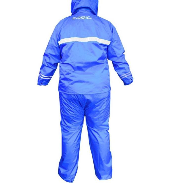 7UBF Axio Jas Hujan Axio Europe Original - Ukuran S List Oren - Ukuran M Sampai 3XL List Silver DW9