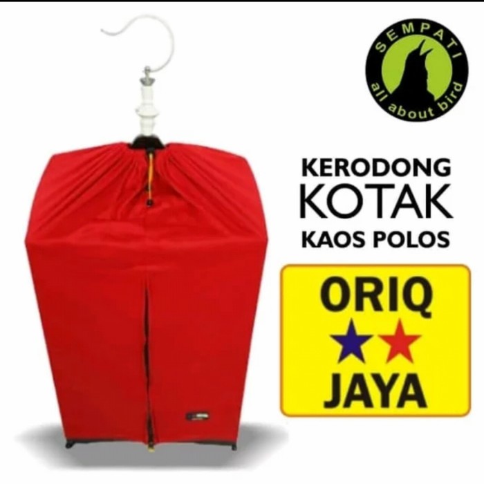 TERLARIS Krodong oriq jaya kotak kerodong tebal sangkar kacer cucak ijo kenari HG0328