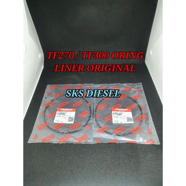 TF270 TF300 Oring Packing Karet Boring Bambu Liner Mesin Diesel Yanmar Original Harga Per 2 Bh