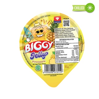 Jual BIGGY JELLY PINEAPPLE 80G | Shopee Indonesia