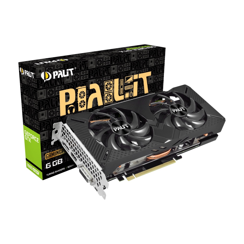 PALIT VGA GeForce GTX 1660 SUPER GP 6G GDDR6 192bit w/o LED