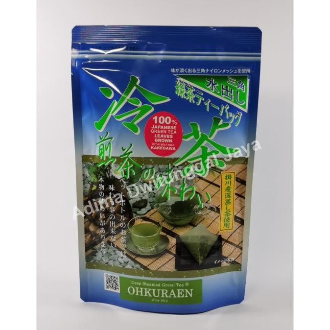 

Jual Ohkuraen Reicha Sencha Teabag 20 X 4 Gr/ Teh Jepang/ Teh Teh