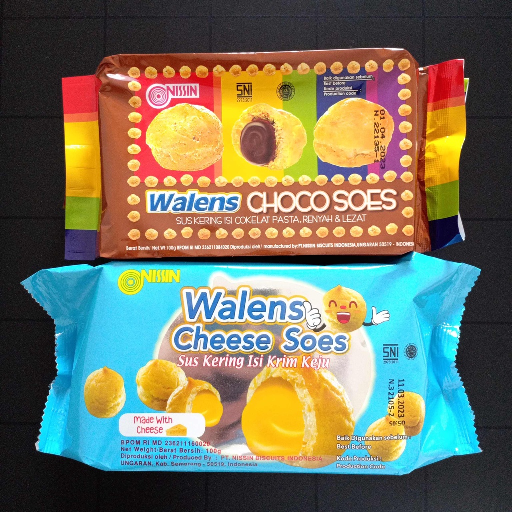 Nissin Sagu Keju Walens Kukis Semprit Choco Vanilla Cheese Soes Sus Kering isi Krim Coklat Keju Nastar Nanas Bluberi Blueberry Kue Biskuit Makanan Ringan Snack Cemilan Camilan Anak