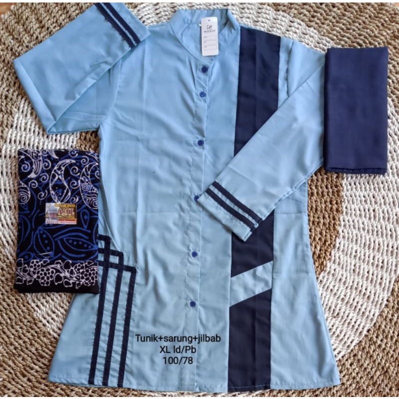 Tunik santriwati/tunik putri/tunik bahan toyobo/tunik wanita/tunik kekinian