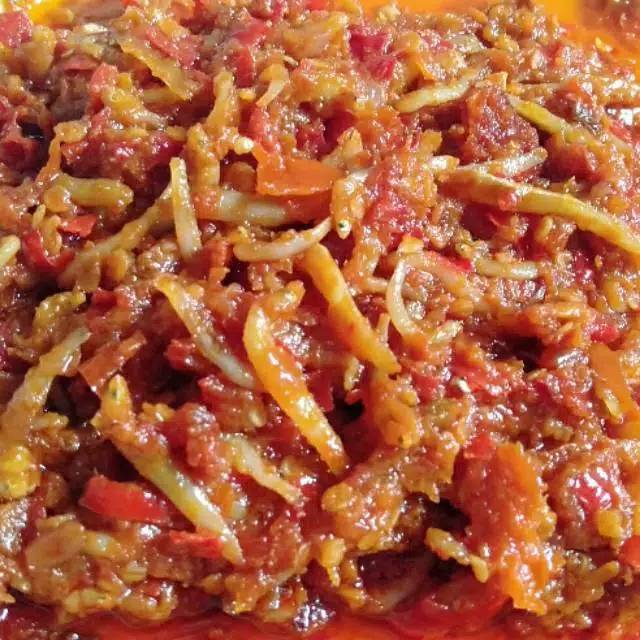 

Sambel teri medan polos super pedas