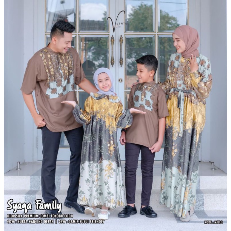 COUPLE FAMILY SYAQA/ KEYZA AYAH + MAMA + ANAK