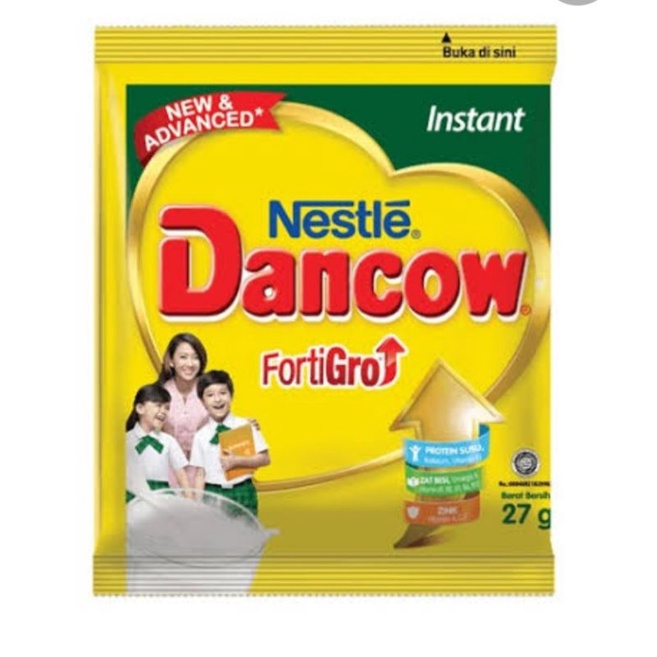 

Susu Dancow Putih Fortigro 27gr