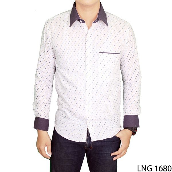 Kemeja Panjang Pria Casual - LNG 1680