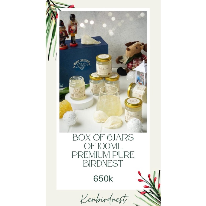 

HAMPERS CHRISTMAS SARANG WALET KENBIRDNEST LUXURY 6BOTOL SX542CX1S