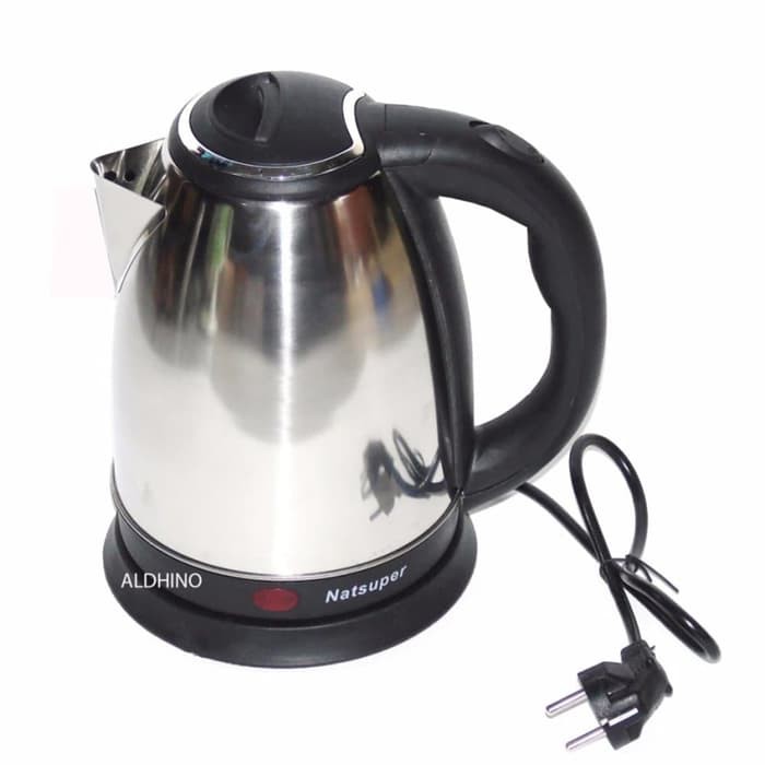 Teko Listrik FLECO F-718 Kettle 1.8 Lt Elektrik Pemanas Air Stainless