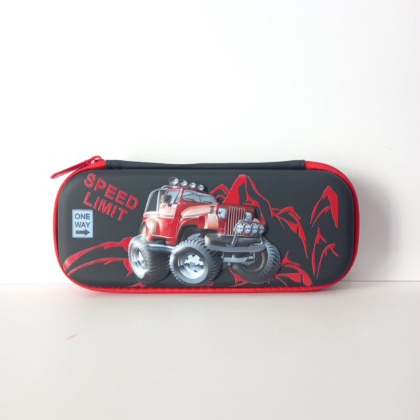 

Hitam Jeep Hadiah Small - pensil pensil Promo Timbul Smal Kotak anak Limited cowo Tempat 3D ultah Jeep