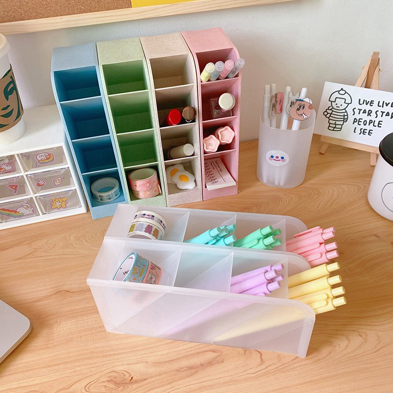 

DELI Korean Pen Holder Rak Tempat Alat Tulis 8932