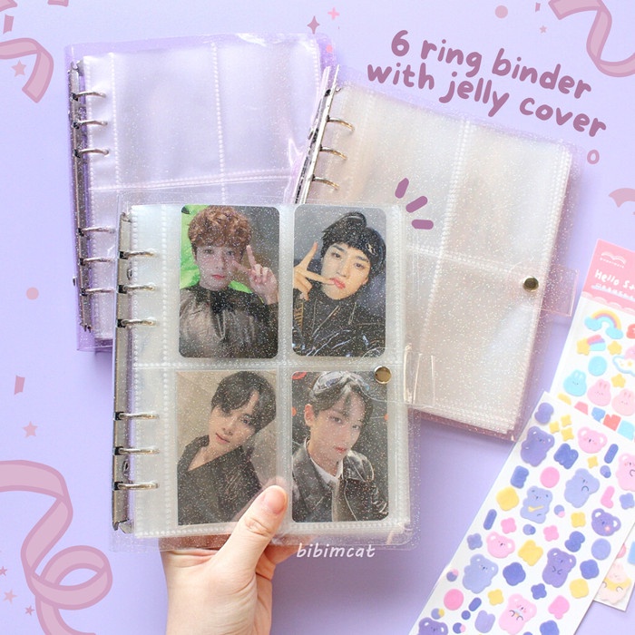 

6 Ring Binder Photocard Album Transparant Sleeve - Add Sleeve 4P