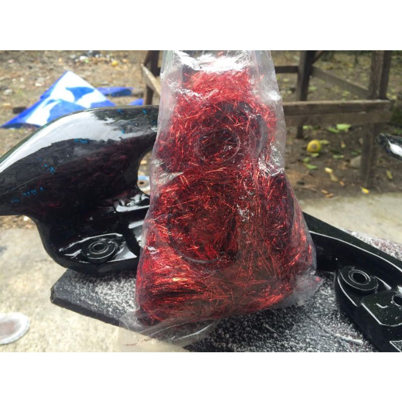 serat bahan carbon forged warna