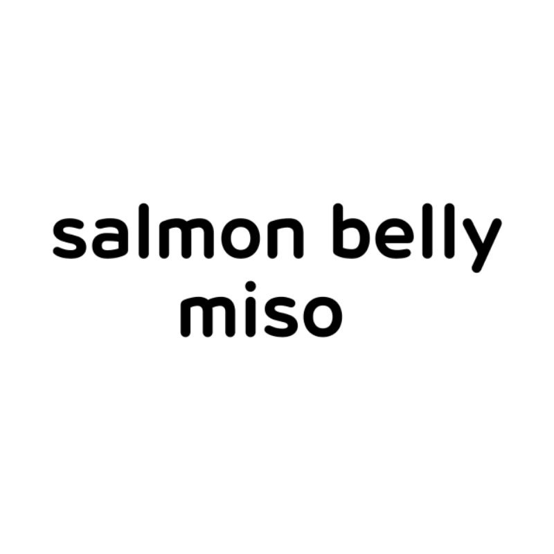 

salmon belly miso