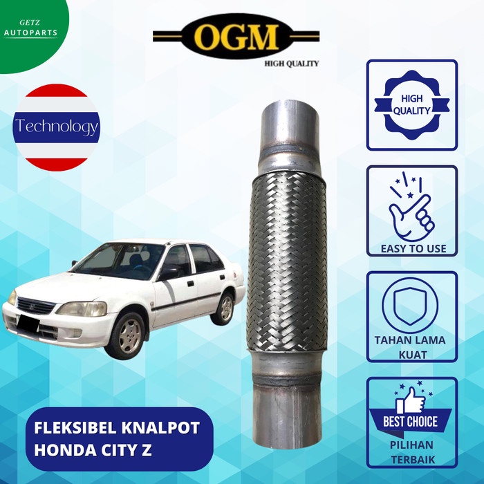 Fleksibel / Flexible Knalpot Mobil Honda City Z OGM High Quality
