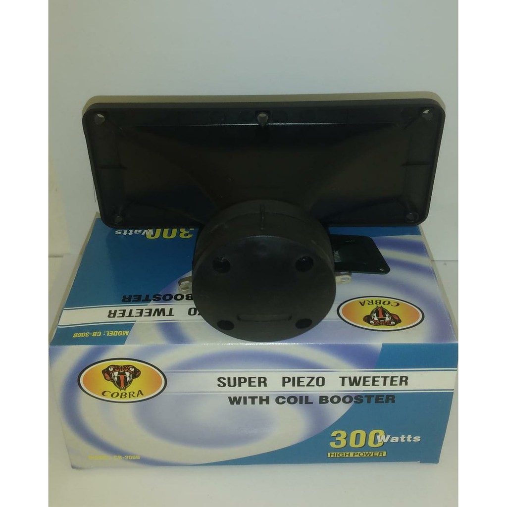 Speaker twiter sound system sistem audio COBRA PIEZO horn corong mini pasif Tweeter Mobil 300Watt