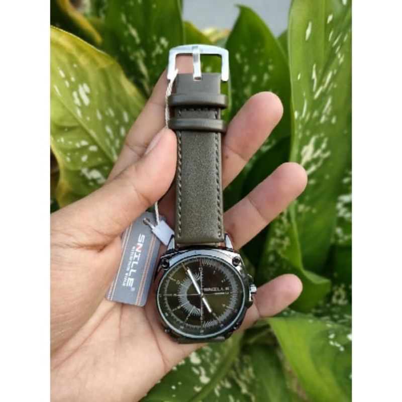 JAM TANGAN SNILLE 1012 KULIT ORIGINAL