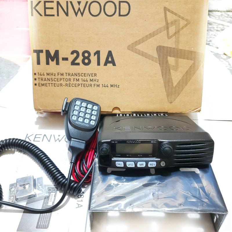 RADIO RIG KENWOOD TM281A VHF RADIO RIG KENWOOD TM 281 VHF TM 281A VHF MURAH