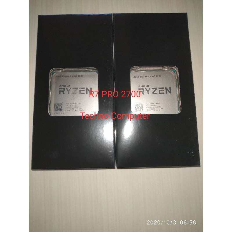 Prosesor AMD Ryzen 7 2700 Ryzen 7-2700 8-Cores 16-Threads 3.2 GHz AM4