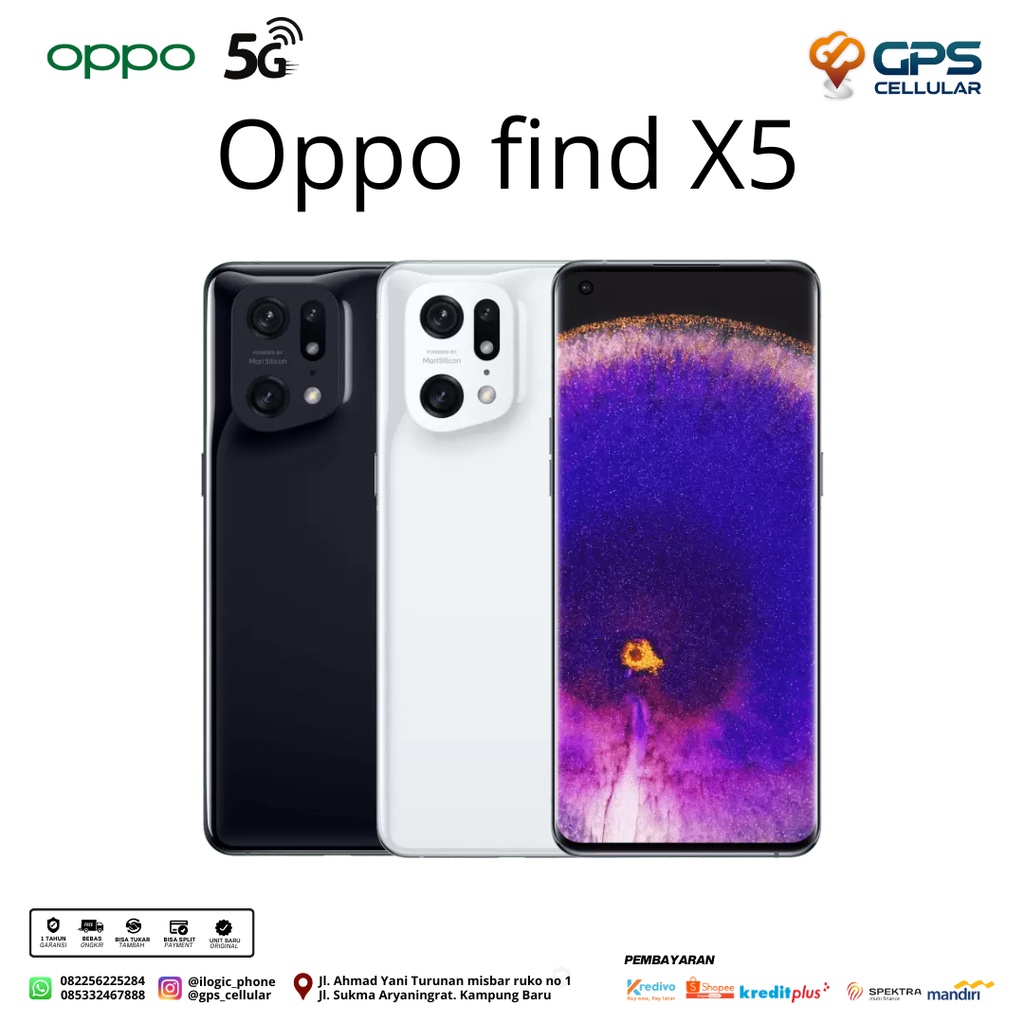 Oppo FIND X5 PRO 5G 12/256GB Garansi Resmi