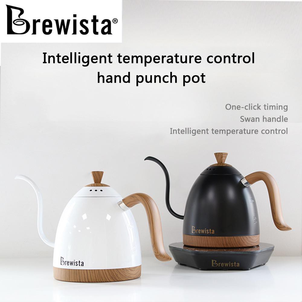 brewista artisan gooseneck kettle electric 600ml / teko kopi elektrik premium quality