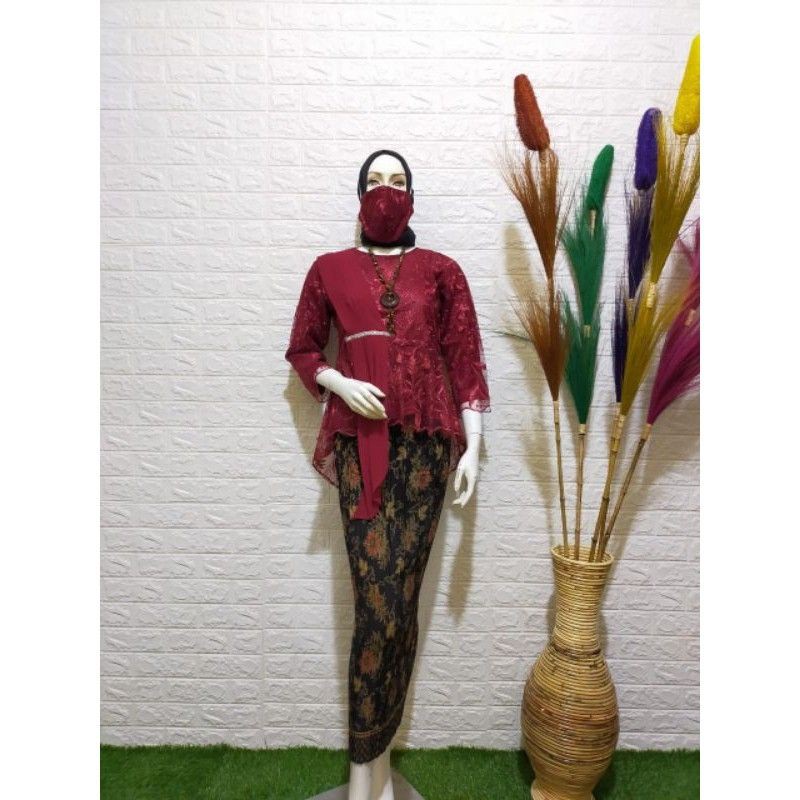 kebaya remaja/kebaya natal/kebaya pesta/kebaya set wisuda