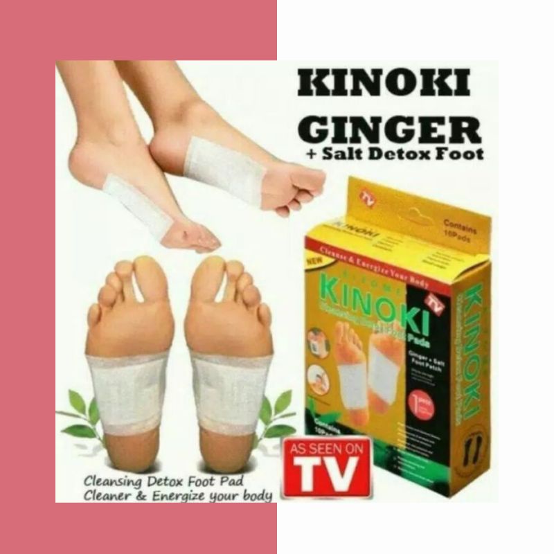 ORIGINAL KINOKI GOLD KOYO KAKI DETOX ORIGINAL ISI 10 PAD DALAM 1 BOX