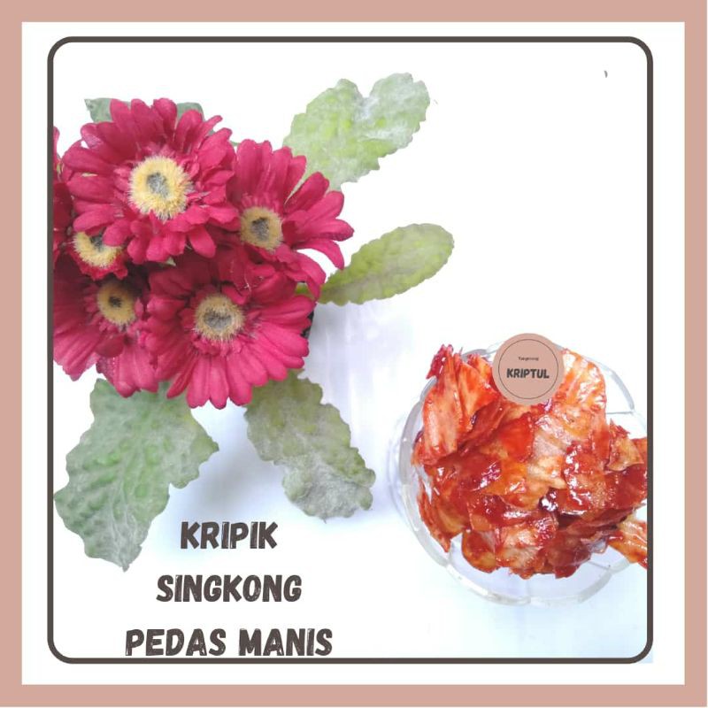 

Cemilan Terbaru "Kripik Singkong Pedas Manis