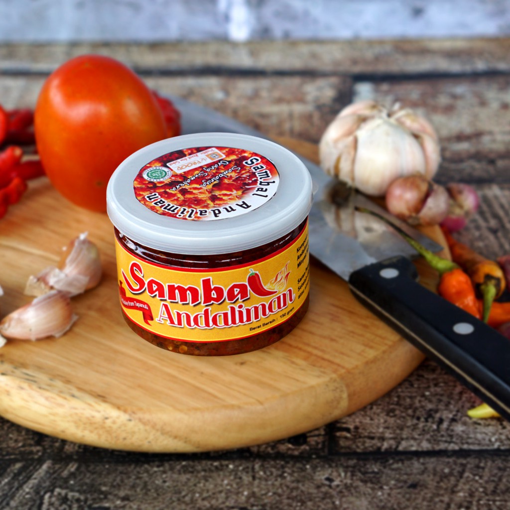 Sambal Andaliman Asli Medan Halal, Sambel Original Enak dan Lezat isi 150 Gr