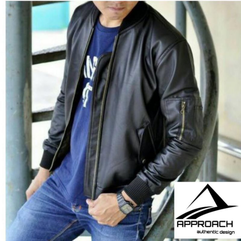 JAKET PRIA / JAKET BOMBER / JAKET BOMBER PRIA / JAKET MOTOR / JAKET KULIT