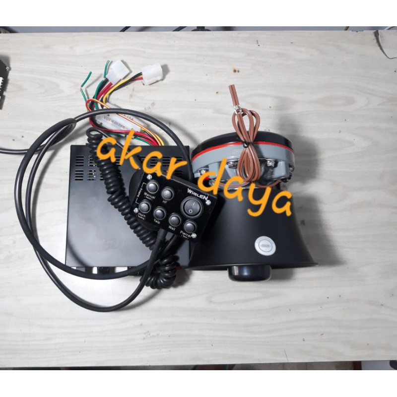Sirine Senken IC Whelen Euro + Speaker Senken YD100I