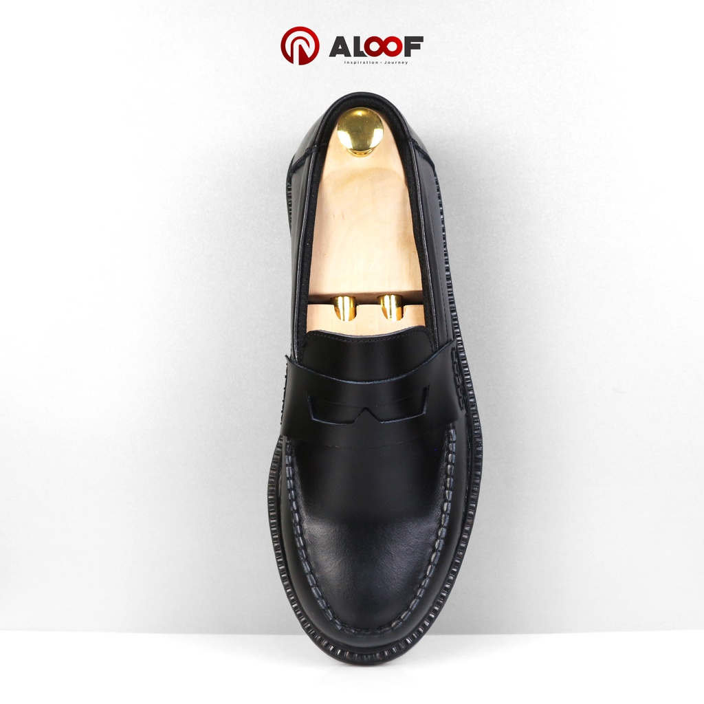 Aloof PENNY - Sepatu Loafer Pria Kulit Asli Original Indonesia