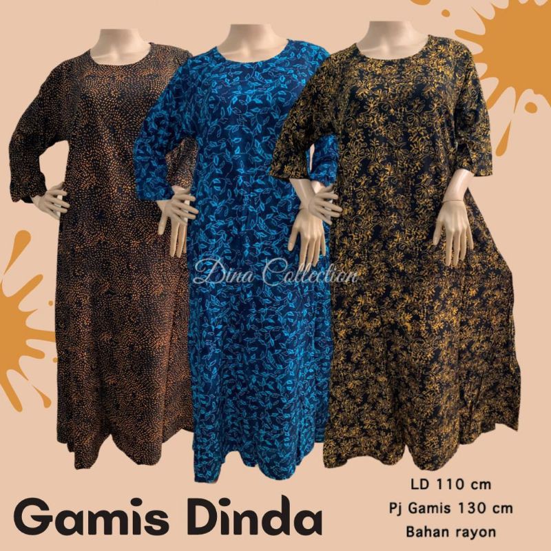 Gamis Dinda Rayon Bali