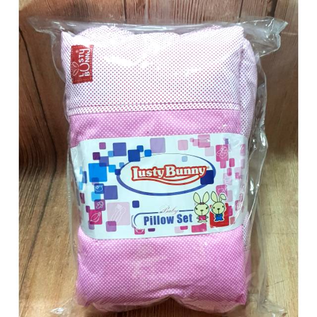 Lusty Bunny Bantal Guling Bayi set 9583