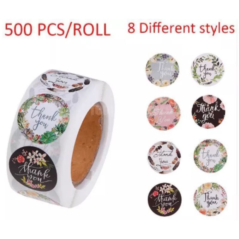 STIKER TERIMAKASIH OLSHOP