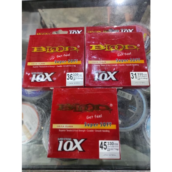 senar blood x super soft 300m