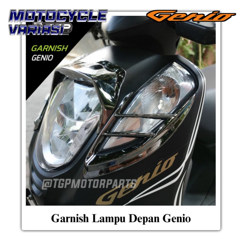 Garnish Lampu Depan Genio Garnish Genio Cover Lampu Depan Genio