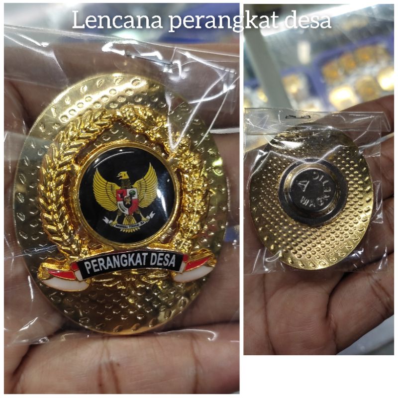 LENCANA PERANGKAT DESA PAKAI MAGNET