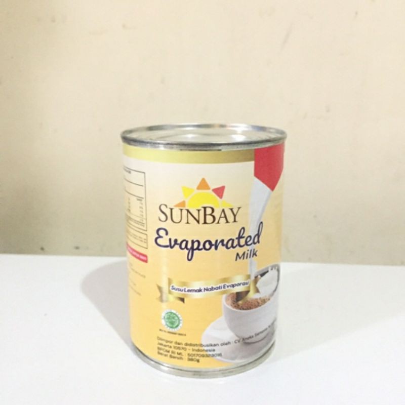 sunbay evaforated milk 380g ( 1 karton )