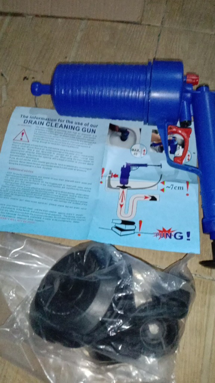 [best Quality] Pompa Sedot Saluran Wc Westafel Ledeng High Preassure Air Drain Pluger