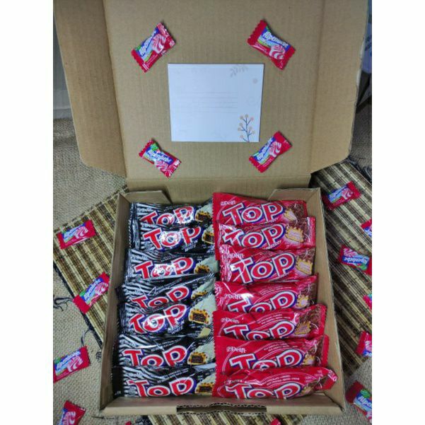 

snack box hampers coklat murah