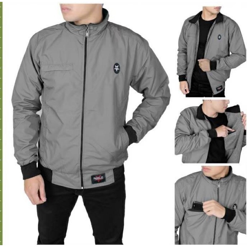 Jaket pria - Jaket SGM casual Original Rebel id Jaket bomber -Dede